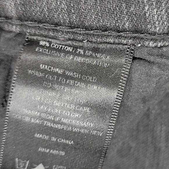 KUT FROM THE KLOTH KP011MB2 Black Mid Rise Bootcut Stretch Denim Jeans SIZE 2 - Picture 12 of 14